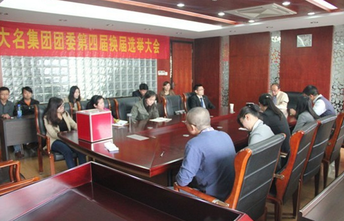 大名集團團委換屆選舉大會隆重召開
